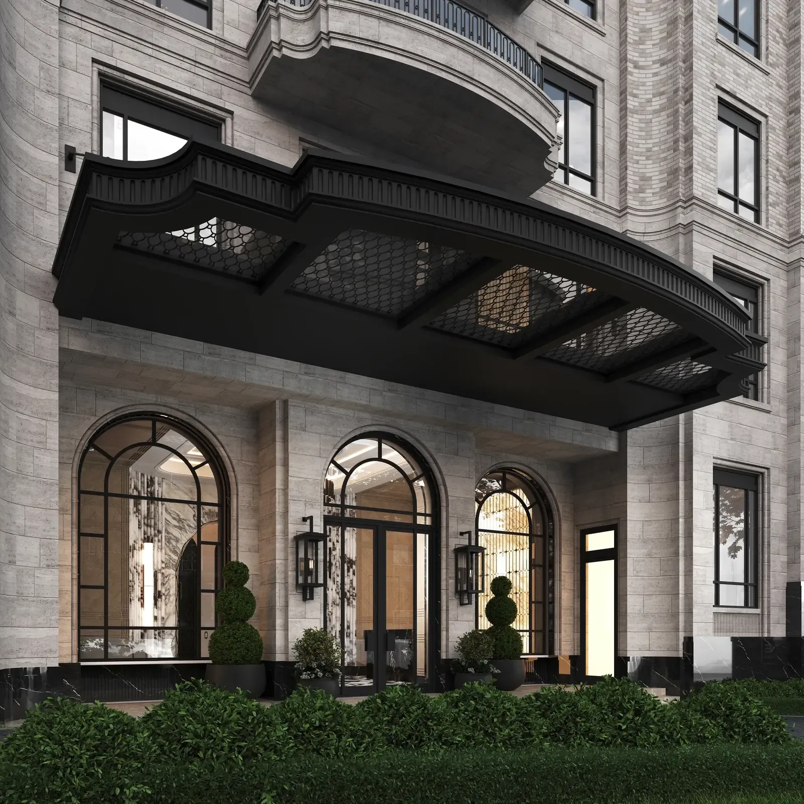One Thelma canopy entrance